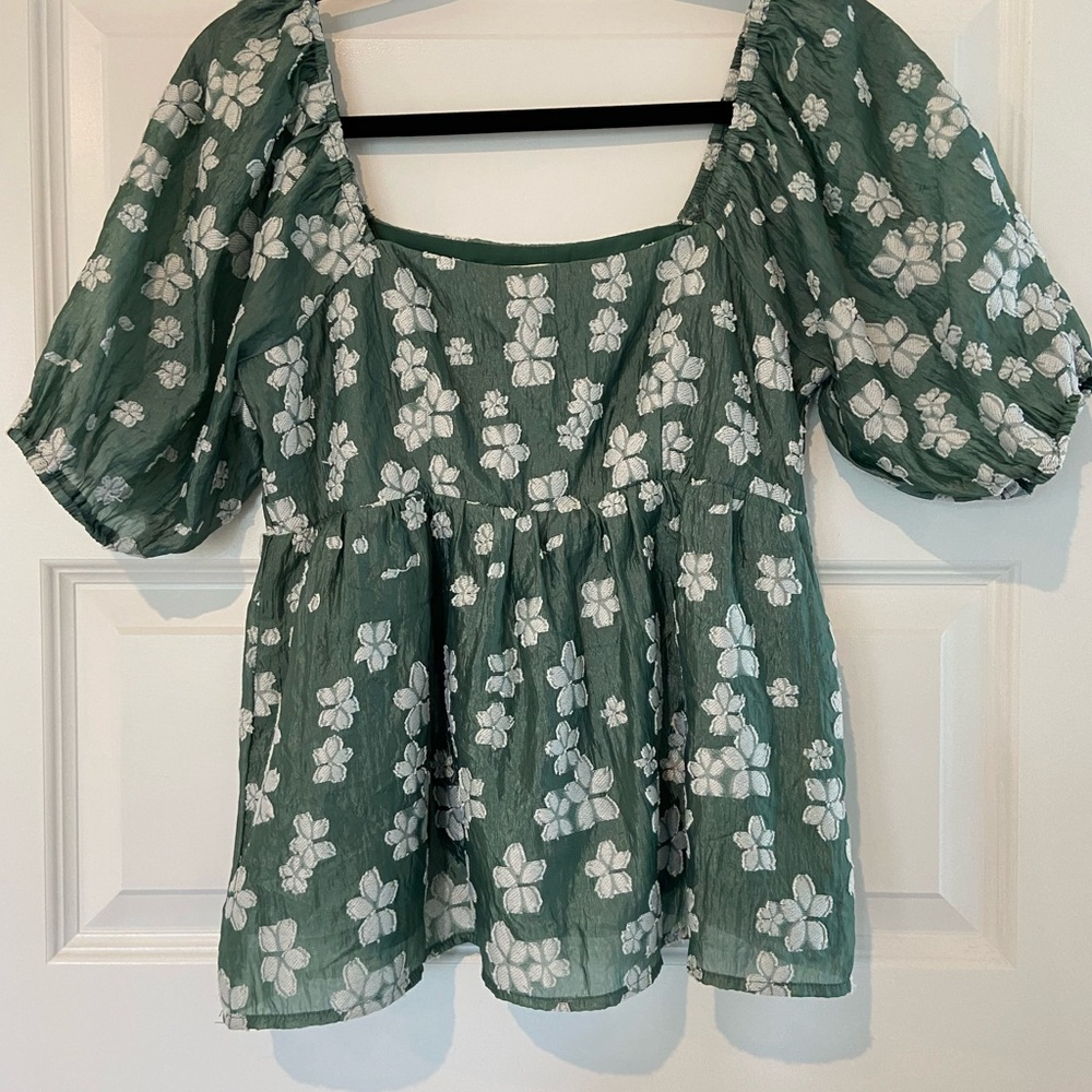 Altar'd State Peplum Top